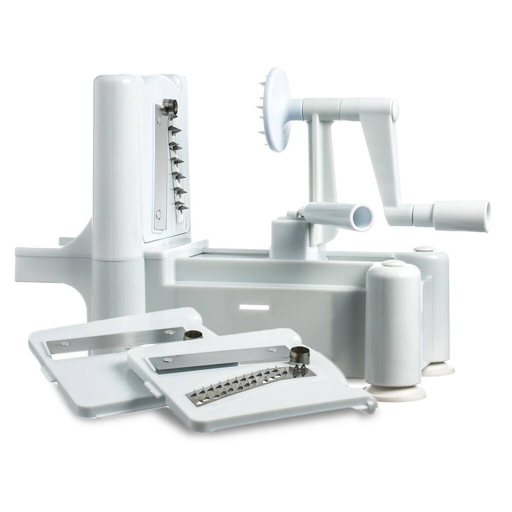 MEGLIO Tri-blade Plastic Spiral Vegetable Slicer