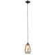 Shop 1-light Gold Dipped Glass Shade Pendant - Free Shipping On Orders ...