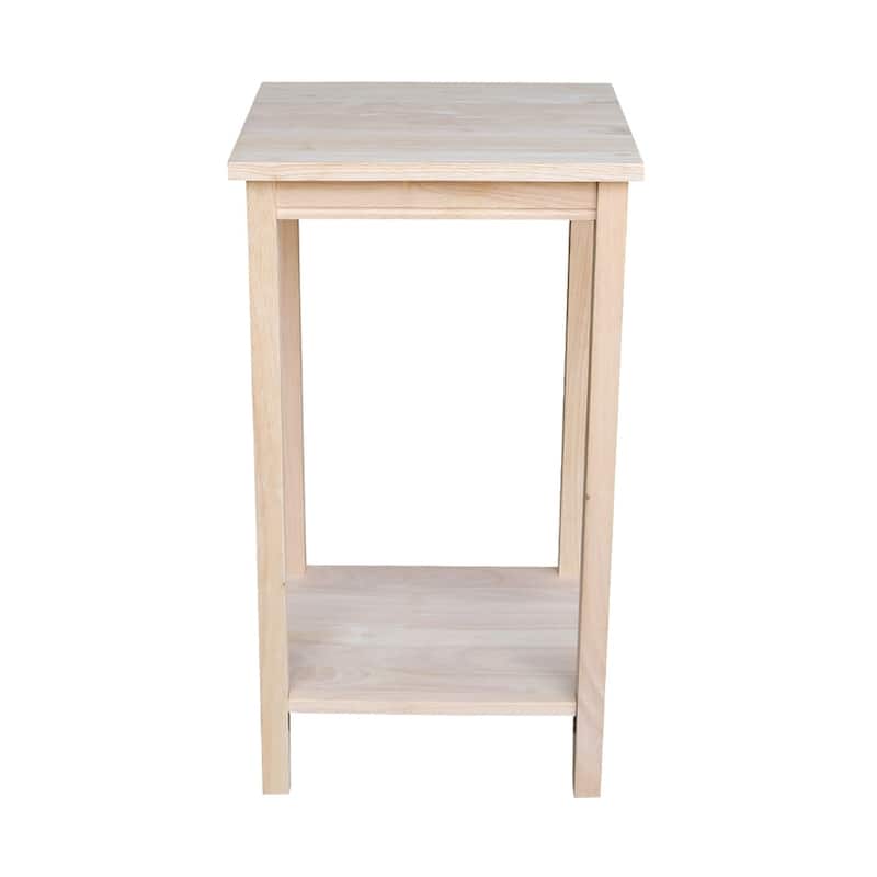 The Gray Barn Moonshine Unfinished Accent Table
