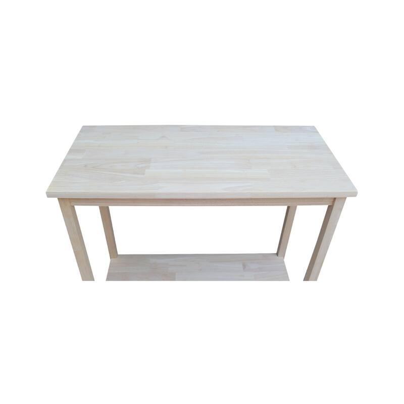 The Gray Barn Moonshine Unfinished Accent Table