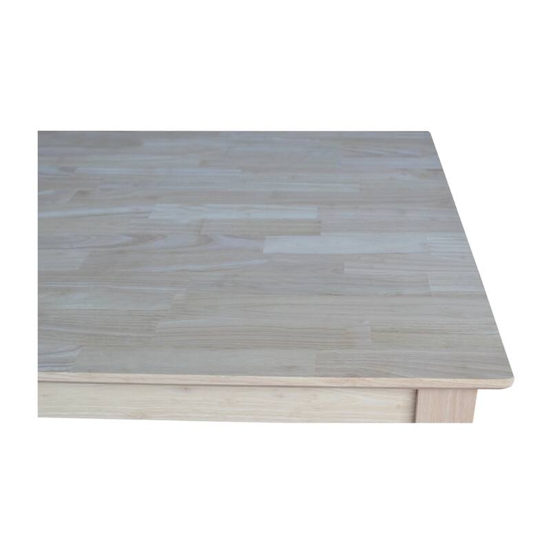 The Gray Barn Fairy Glen Unfinished Bar Height Shaker-style Solid Wood Dining Table