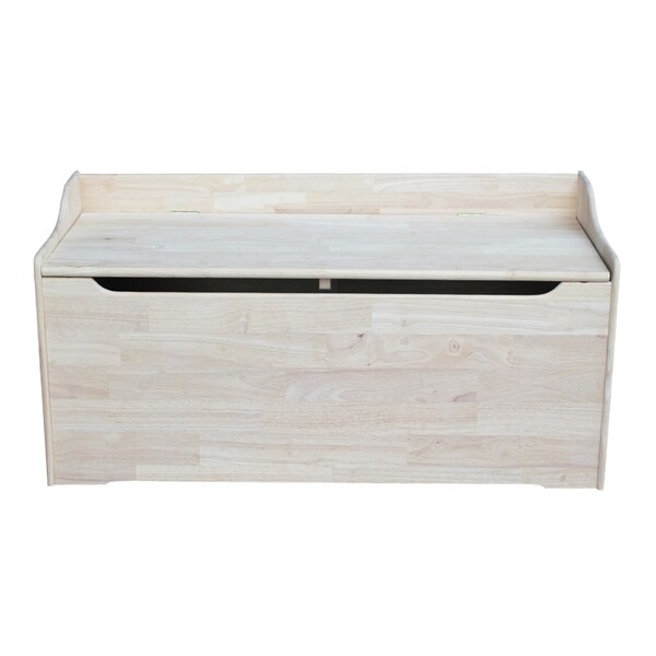 Shop Juvenile 47inch Unfinished Storage Box Free Shipping Today