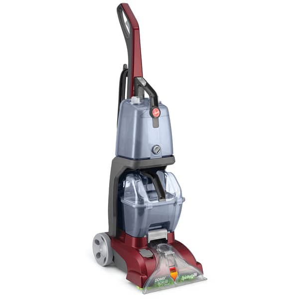 Hoover Power Scrub Deluxe Carpet Cleaner Machine with Solutions