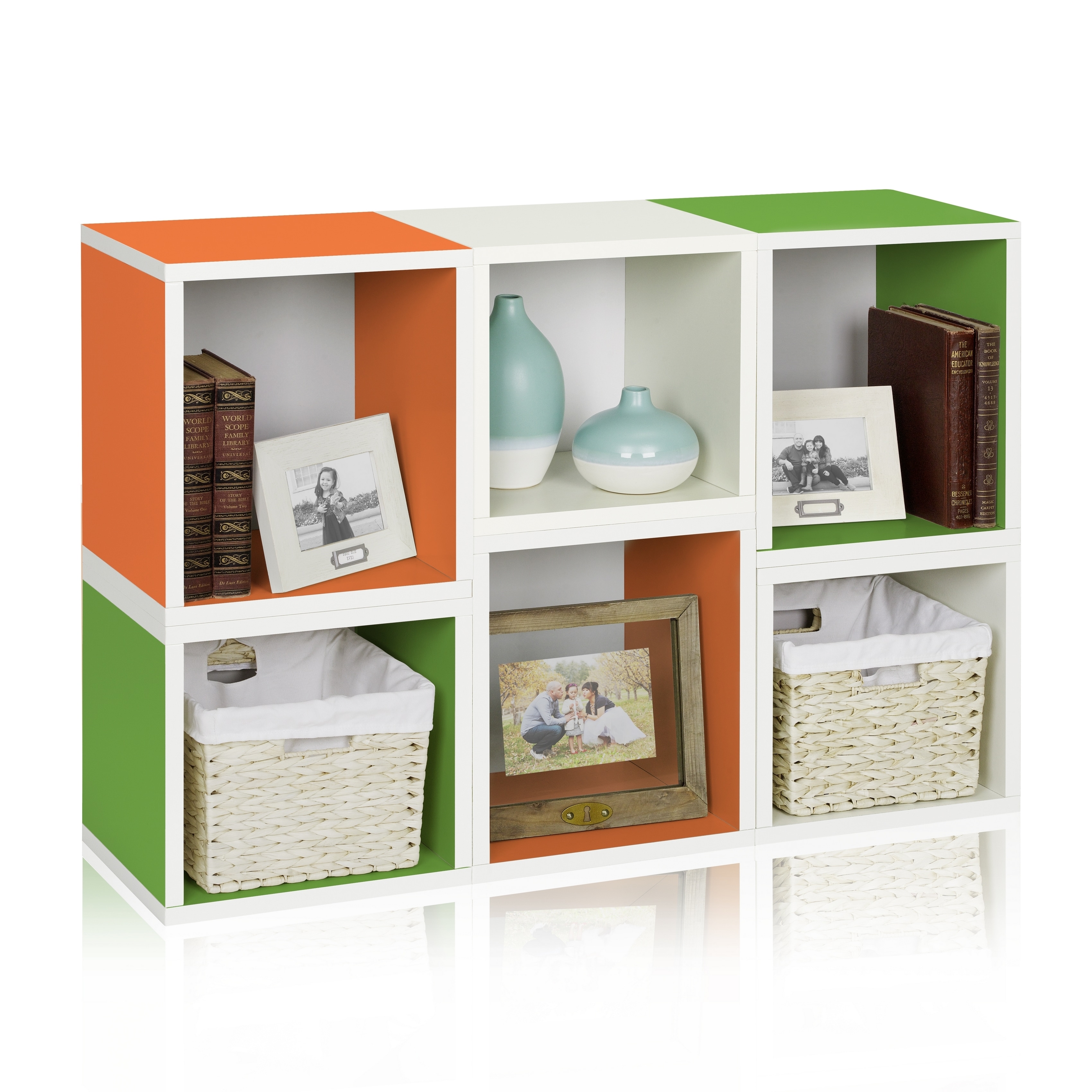 Shop Iris Eco Stackable Modular Storage Shelf Cube Bookcase