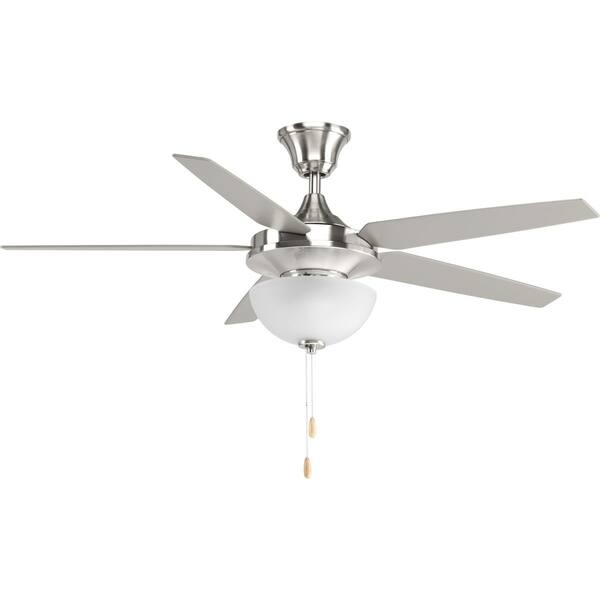 Shop Progress Lighting Airpro Brushed Nickel 54 Inch 5 Blade