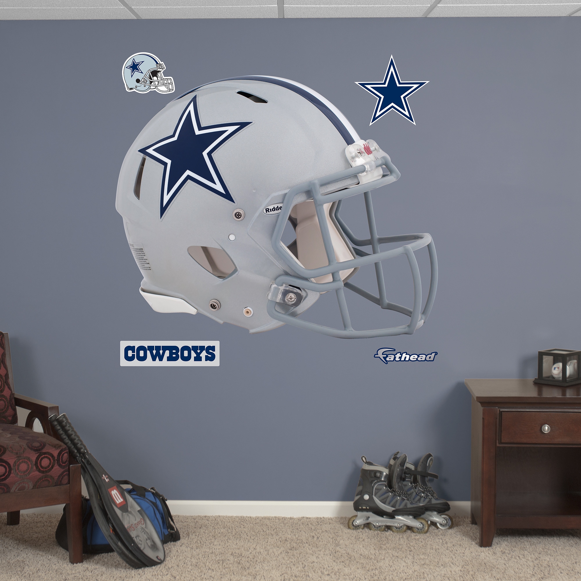 Dallas Cowboys Team Logo Fathead Wall Sticker