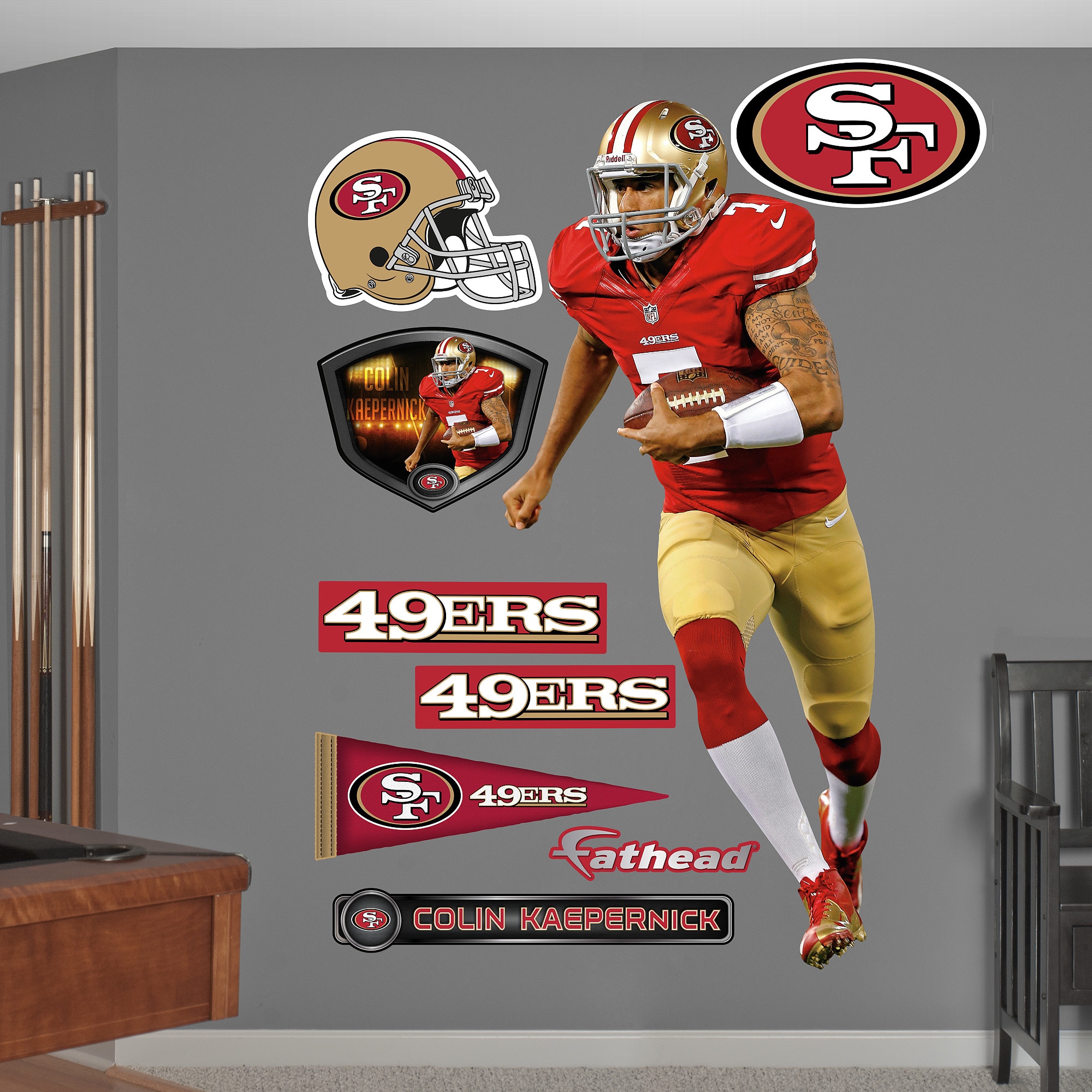 Fathead Colin Kaepernick Wall Decals