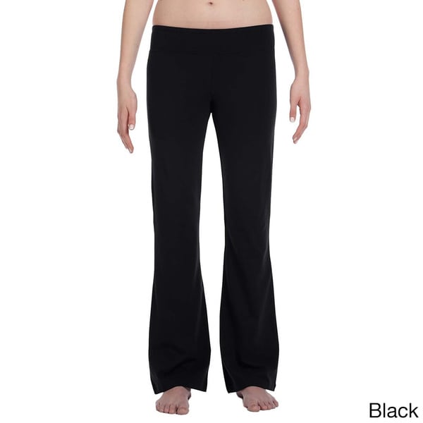 Women's Cotton/ Spandex Blend Fitness Pants - On Sale - Overstock - 9318679