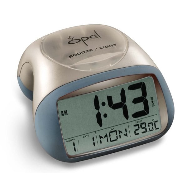 Opal Table Top Digital Alarm Clock. Opens flyout.