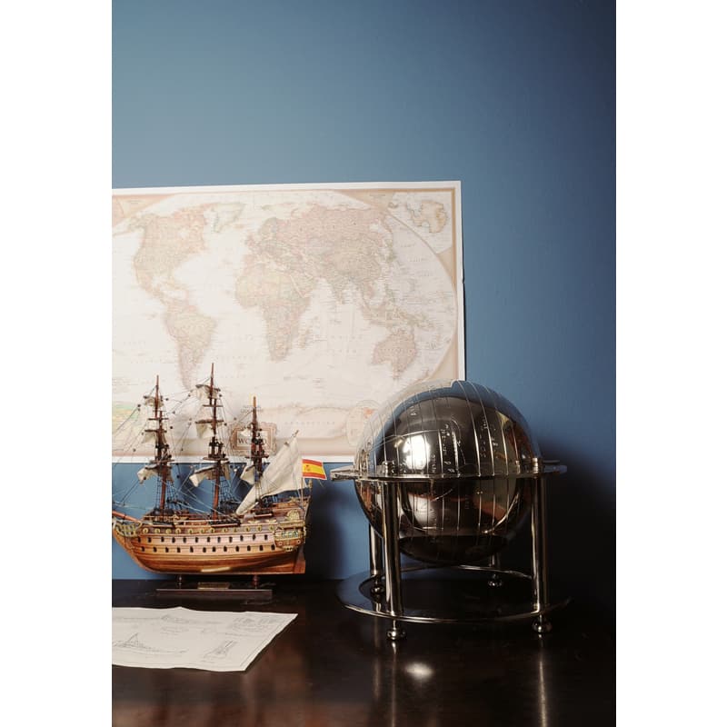 Decorative Aluminium Globe and Stand