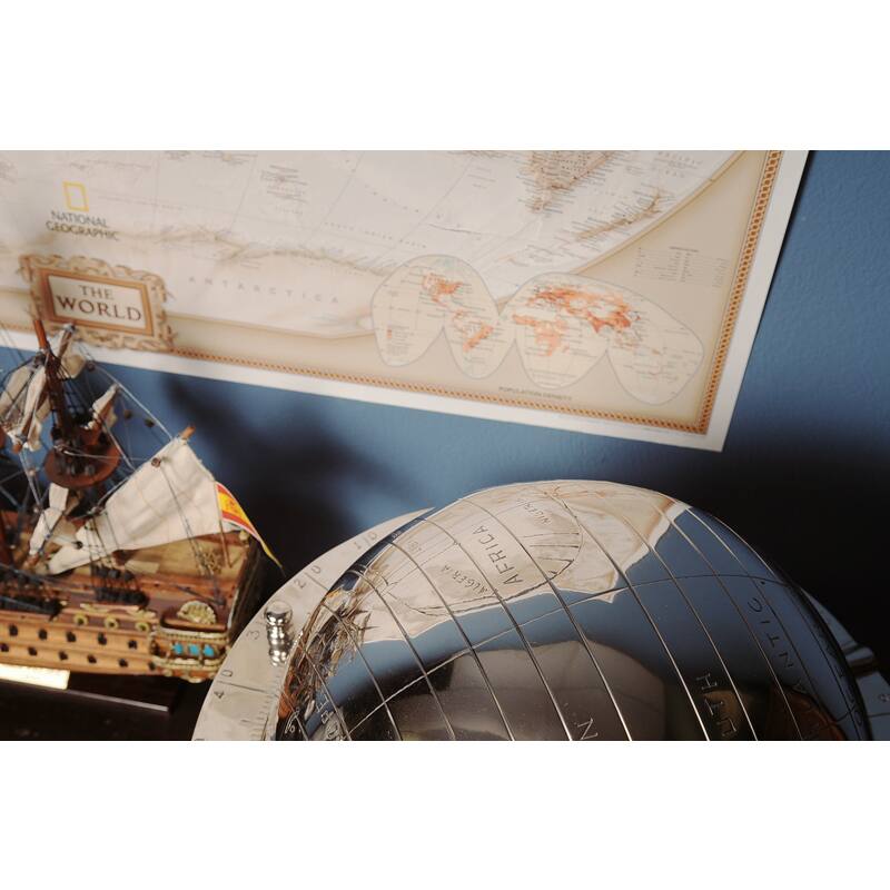 Decorative Aluminium Globe and Stand