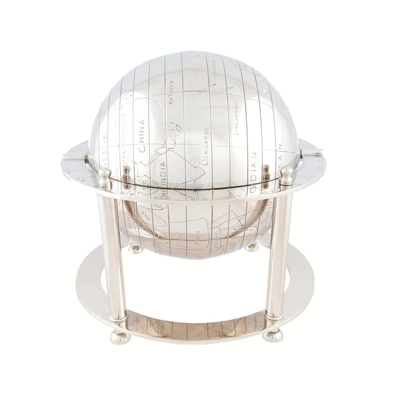 Decorative Aluminium Globe and Stand