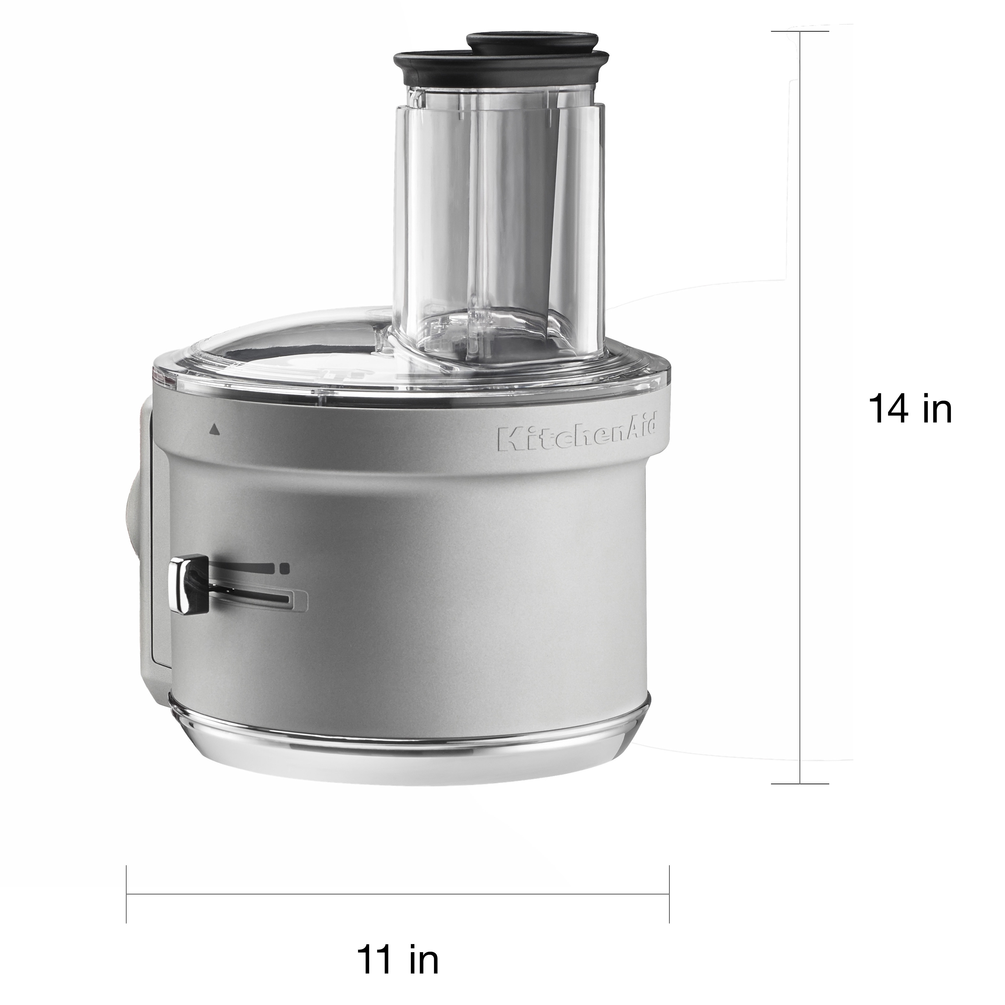KitchenAid KSM1FPA Continuous Feed Food Processor Attachment with  ExactSlice System, White - Bed Bath & Beyond - 28275263