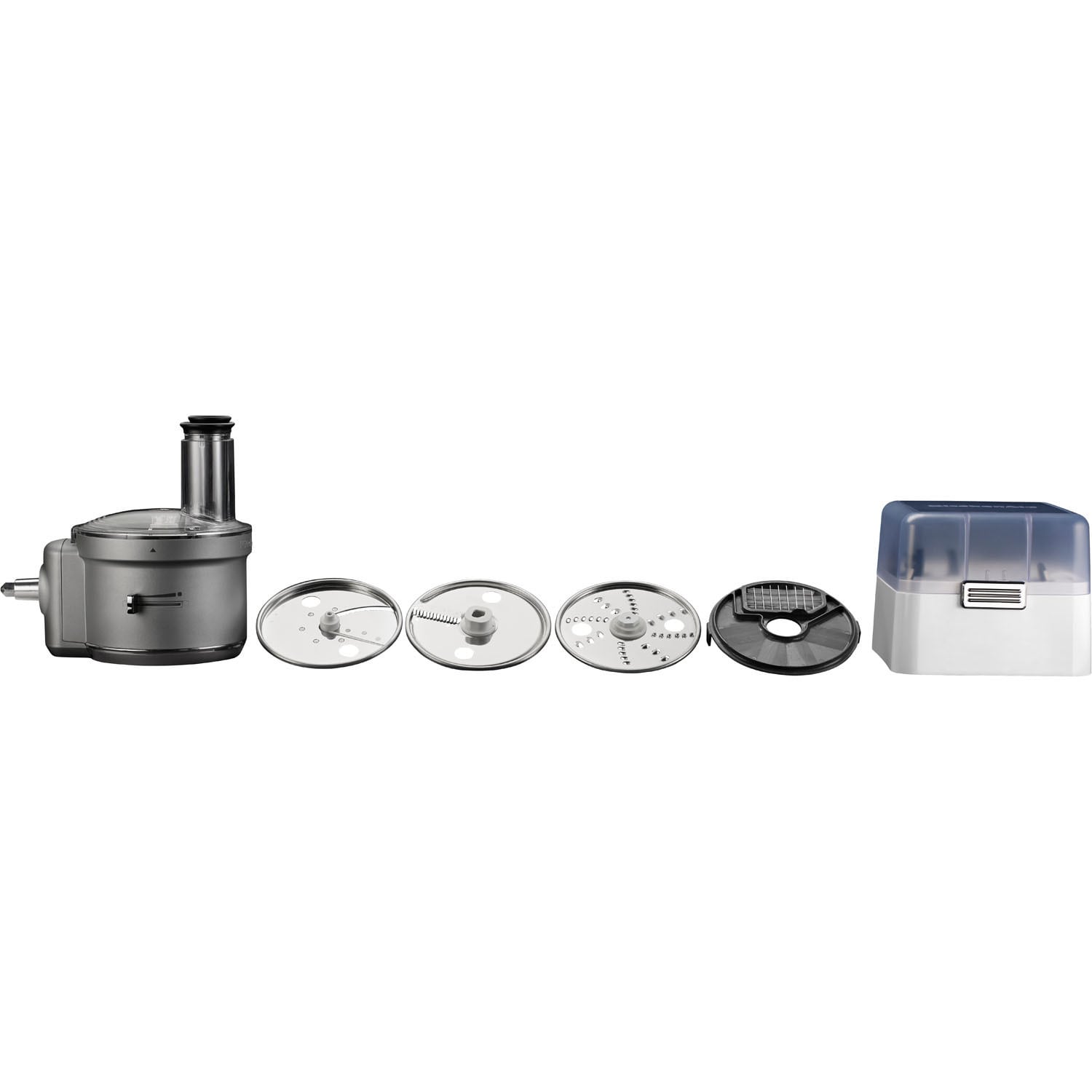 KitchenAid KSM2FPA Food Processor Attachment with Commercial Style Dicing  Kit