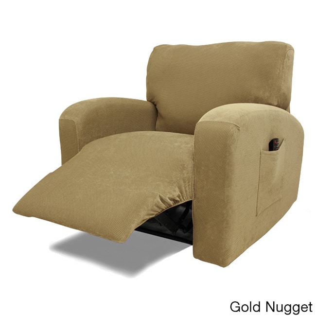 Stretch Pique Recliner Slipcover