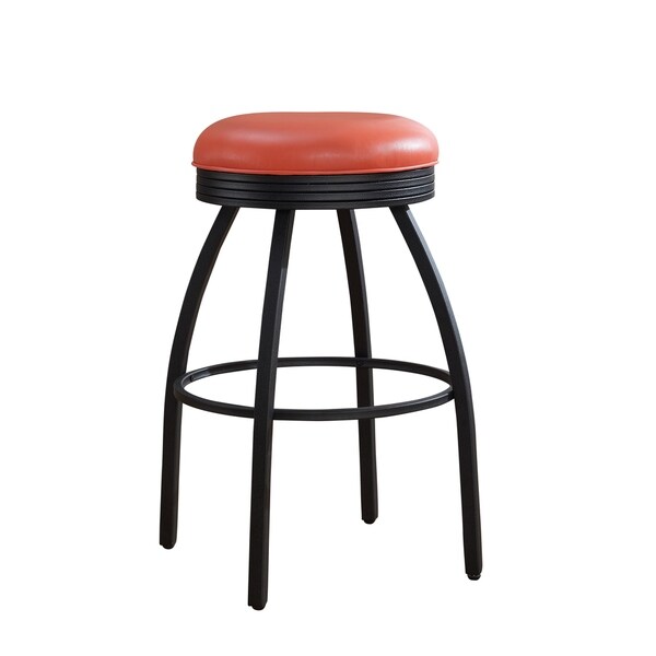 Sadie Orange Counter Height Bar Stool