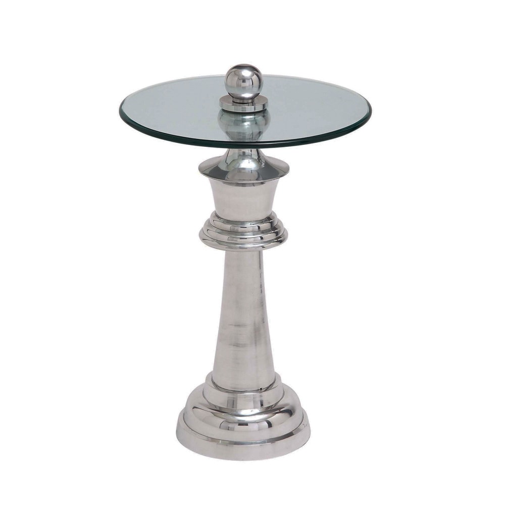 Casa Cortes Evolve Round Pedestal End Table