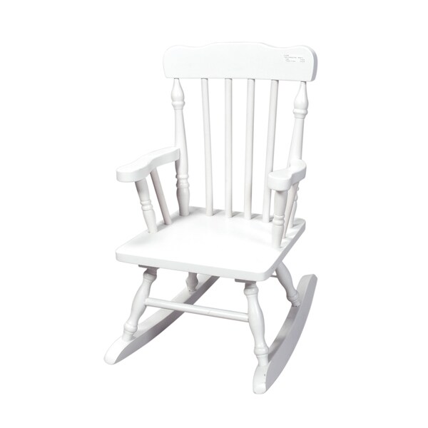 white spindle chair