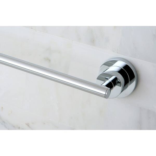 Silver 4-Piece Stainless Steel Chrome Bathroom Accessories Set