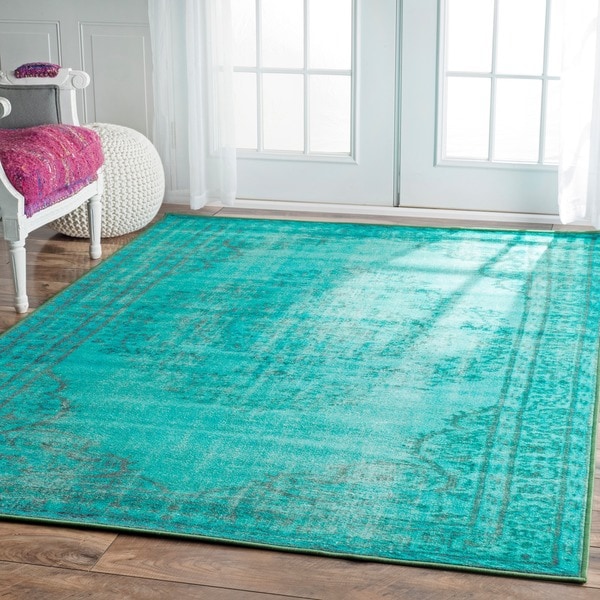 nuLOOM Vintage Inspired Fancy Overdyed Rug (4 x 6)