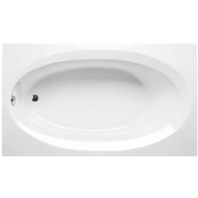 Americh BE6042TA2-WH Bel Air Airbath II Oval Thermal Air Soaking Tub