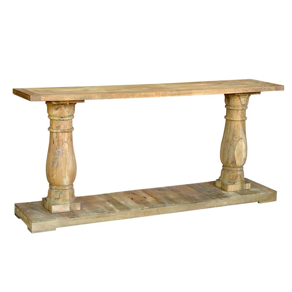 Reclaimed Wood Transitional Console Table Free Shipping Today Reclaimed Wood Transitional Console Table