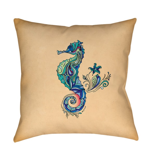 seahorse body pillow