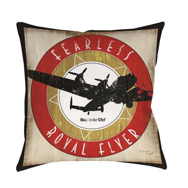 Vintage Airplane Throw/ Floor Pillow Free Shipping On Orders Over 45