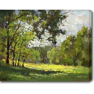 The Beautiful Countryside' Oil on Canvas Art - Overstock - 9330320