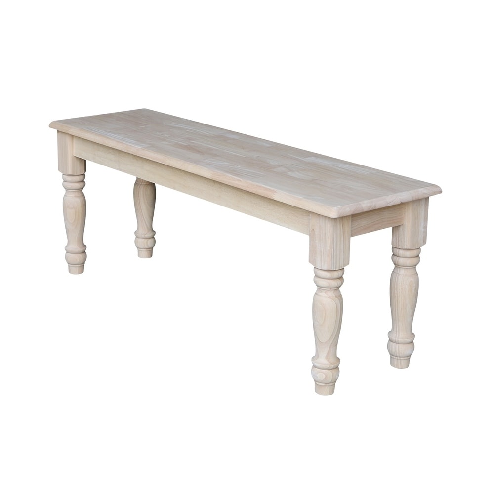 The Gray Barn Farmhouse 47-in Solid Wood Seating Bench