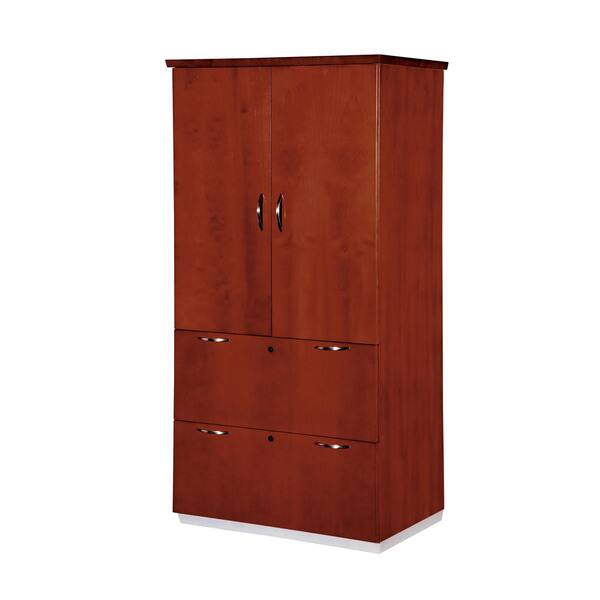 Bronze Cherry Lateral File Storage Cabinet - Bed Bath & Beyond - 9330548