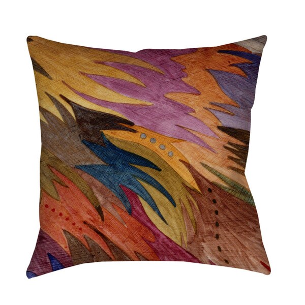 Shop Autumn Flight Indoor/ Outdoor Throw Pillow Free Shipping On