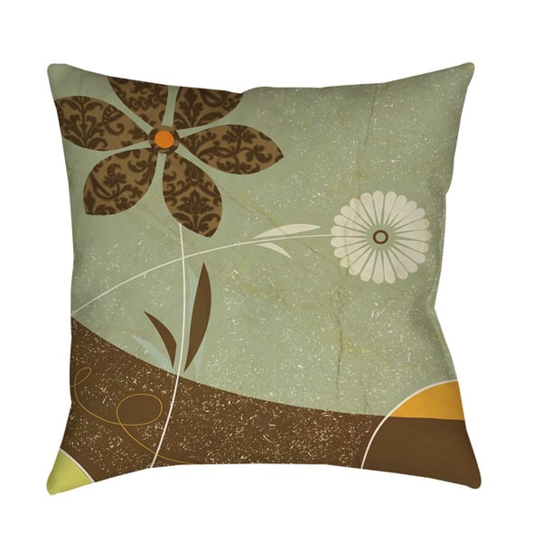 Graphic Garden Sadie Indoor Outdoor Throw Pillow Overstock 9330615