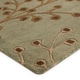 preview thumbnail 101 of 196, Sakura Handmade Transitional Floral Wool Area Rug 2' 6" x 8' - Sage - Runner