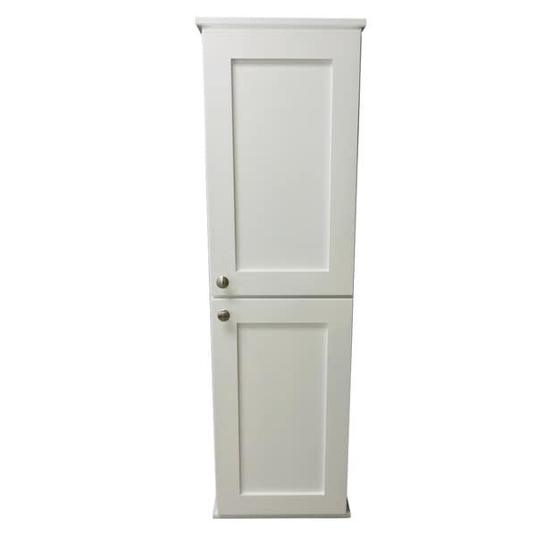 Shop 48-inch Alexander Series On the Wall Cabinet 3.5-inch Deep Inside