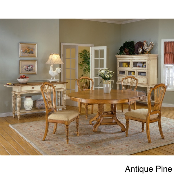 Shop Wilshire Cottage Style 5piece Round Dining Set Free Shipping