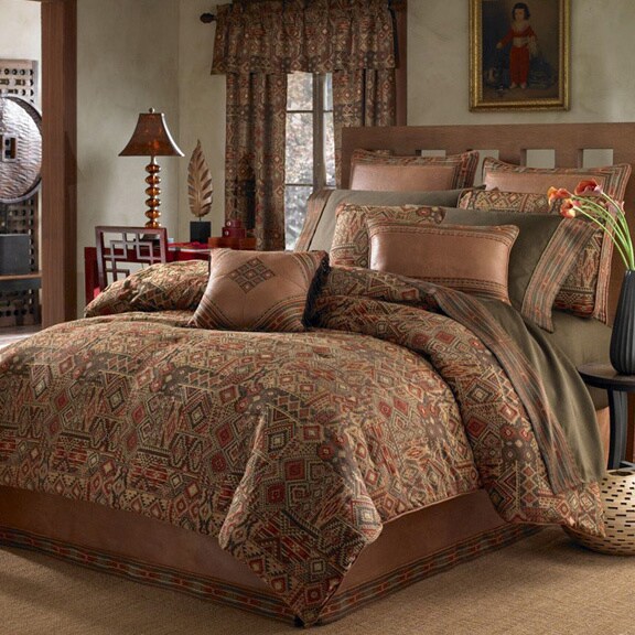 Croscill Yosemite Earth Tone 4-piece Comforter Set - Free Shipping ...