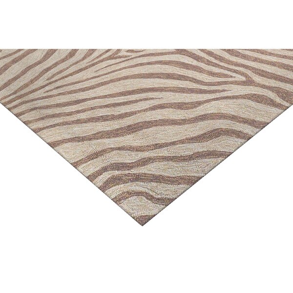 Liora Manne Skin Brown Outdoor Rug 8 Square X
