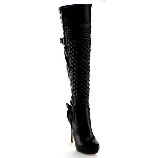 amber knee high boots