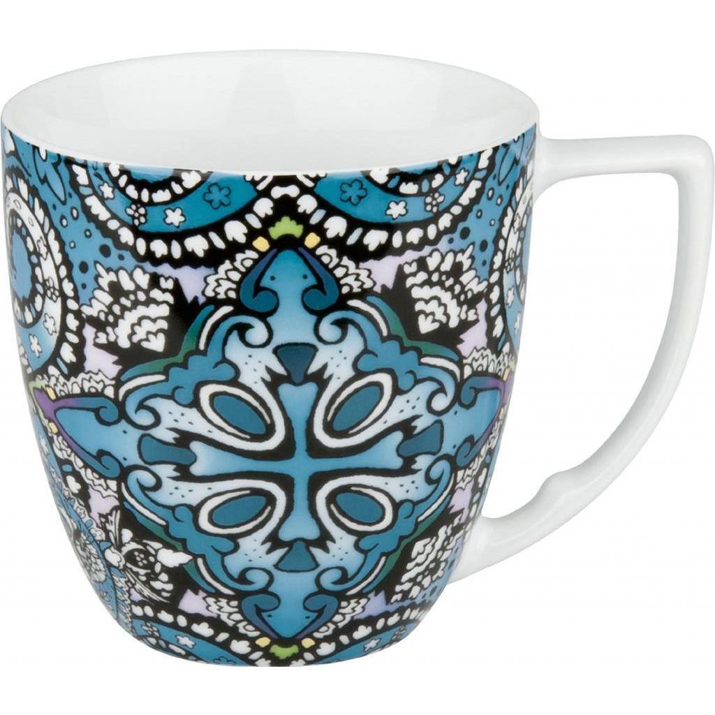 Waechtersbach Accents Urbana Paisley Azur Mugs (Set of 4)