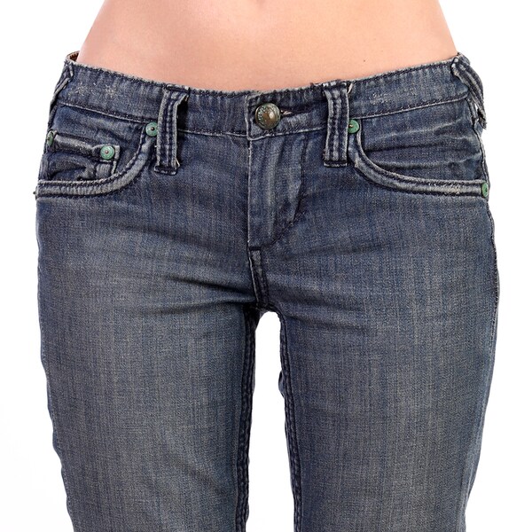 women's slim fit straight leg jeans