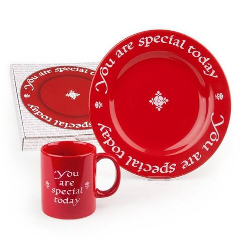 Waechtersbach You Are Special Today Plate and Mug Set
