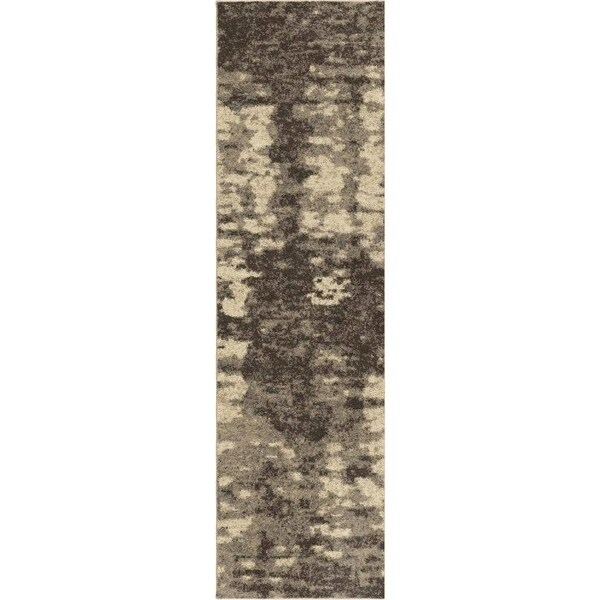 Carolina Weavers Eden Collection Raja Grey Runner (2'3 x 8') 2'3 x 8