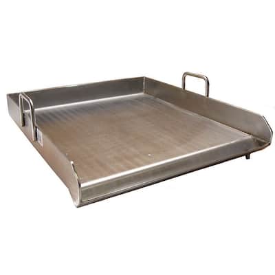 Heavy Duty Stainless Steel Single Burner 18x16 inch Flat Top Griddle