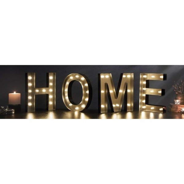 HOME Decorative LED Marquee Sign - Overstock - 9332557