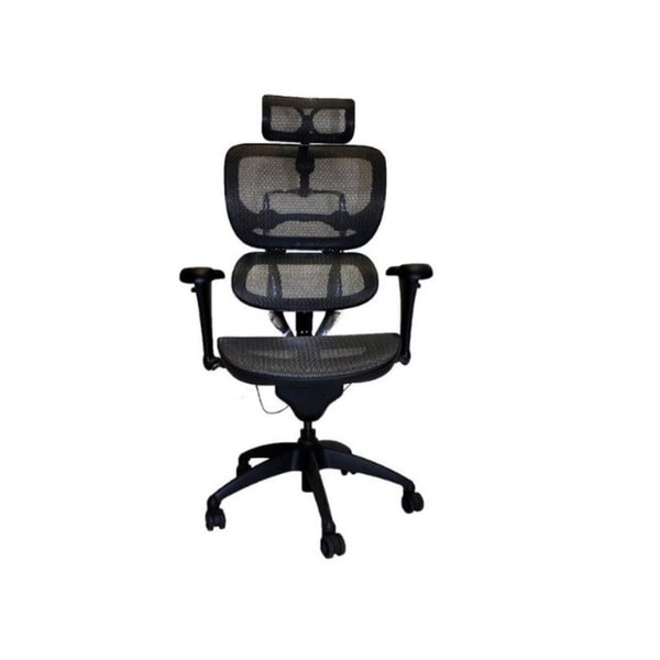 Like Ergohuman Black/ Dark Grey Hi Swivel Mesh Executive Chair