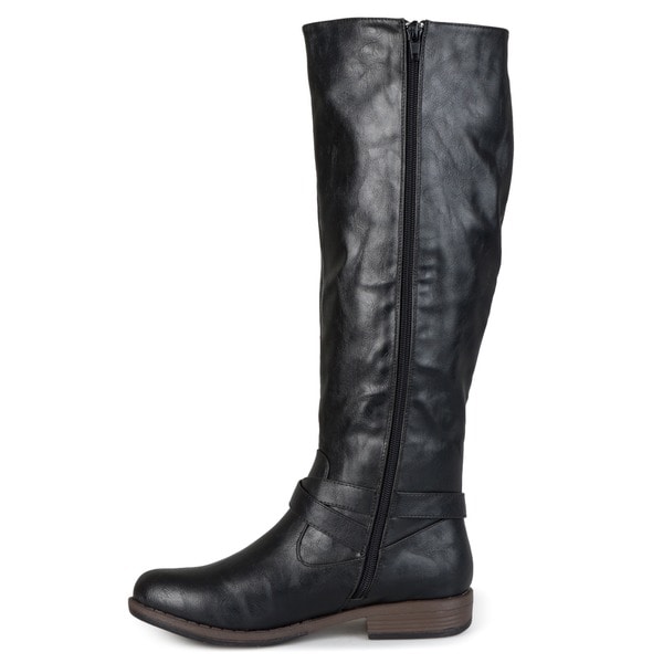 wide calf boots in stores