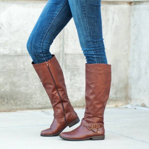 Shop Journee Collection Women S April Regular And Wide Calf Boot