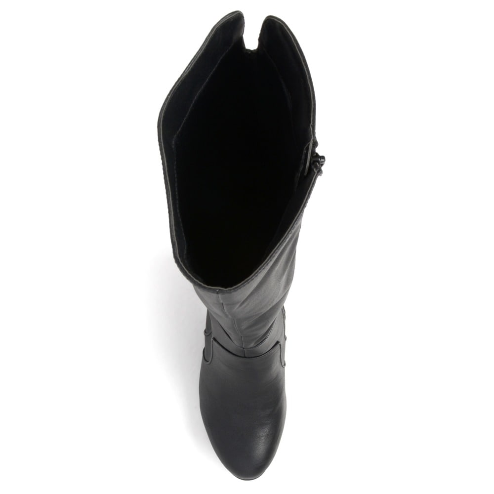 journee collection carver women's high heel boots