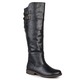 journee collection tori knee high riding boots wide calf